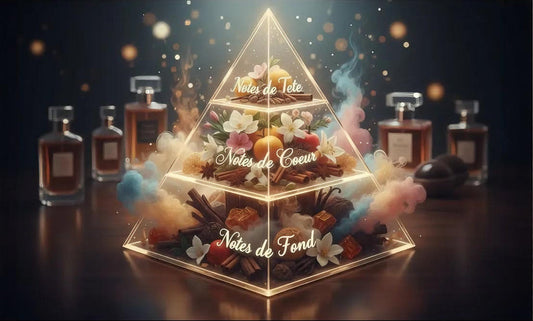 La pyramide olfactive : l’art du parfum en trois temps